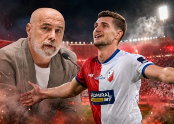 Nardin Mulahuseinović i pogodak protiv Crvene zvezde, vizual 2