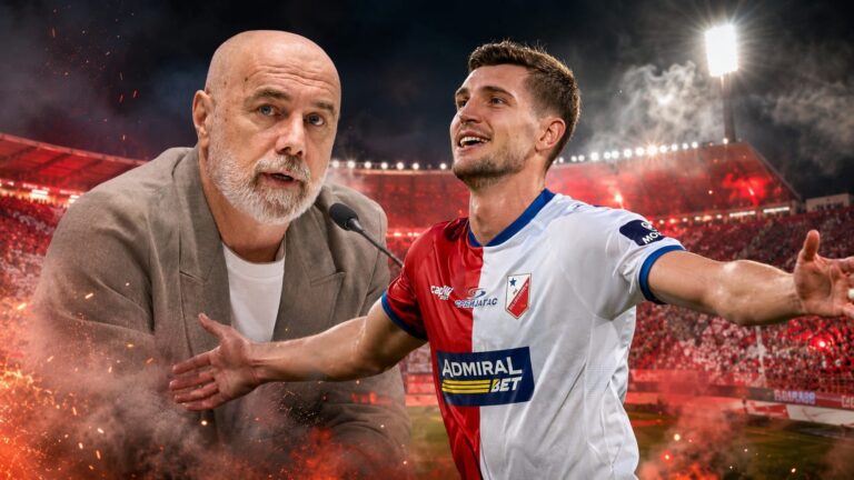Nardin Mulahuseinović i pogodak protiv Crvene zvezde, vizual 2