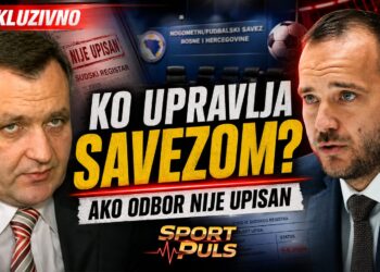 ALT tekst: Vico Zeljković i Ivan Beus uz pitanje registracije Izvršnog odbora FS BiH