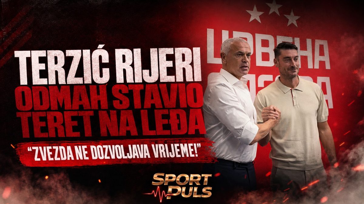 TERZIĆ RIJERI ODMAH STAVIO TERET NA LEĐA: „Zvezda ne dozvoljava vrijeme – vremena nemamo!“ Albert Rijera pod pritiskom Zvezdana Terzića