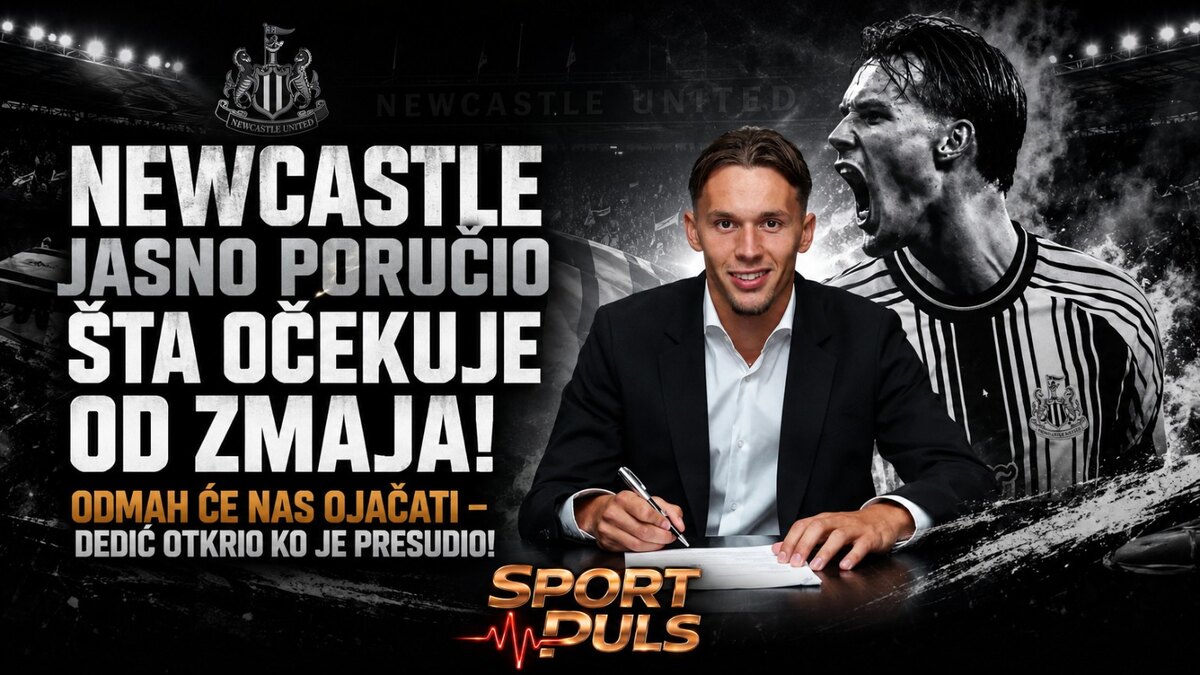 Amar Dedić – Newcastle očekuje trenutni doprinos