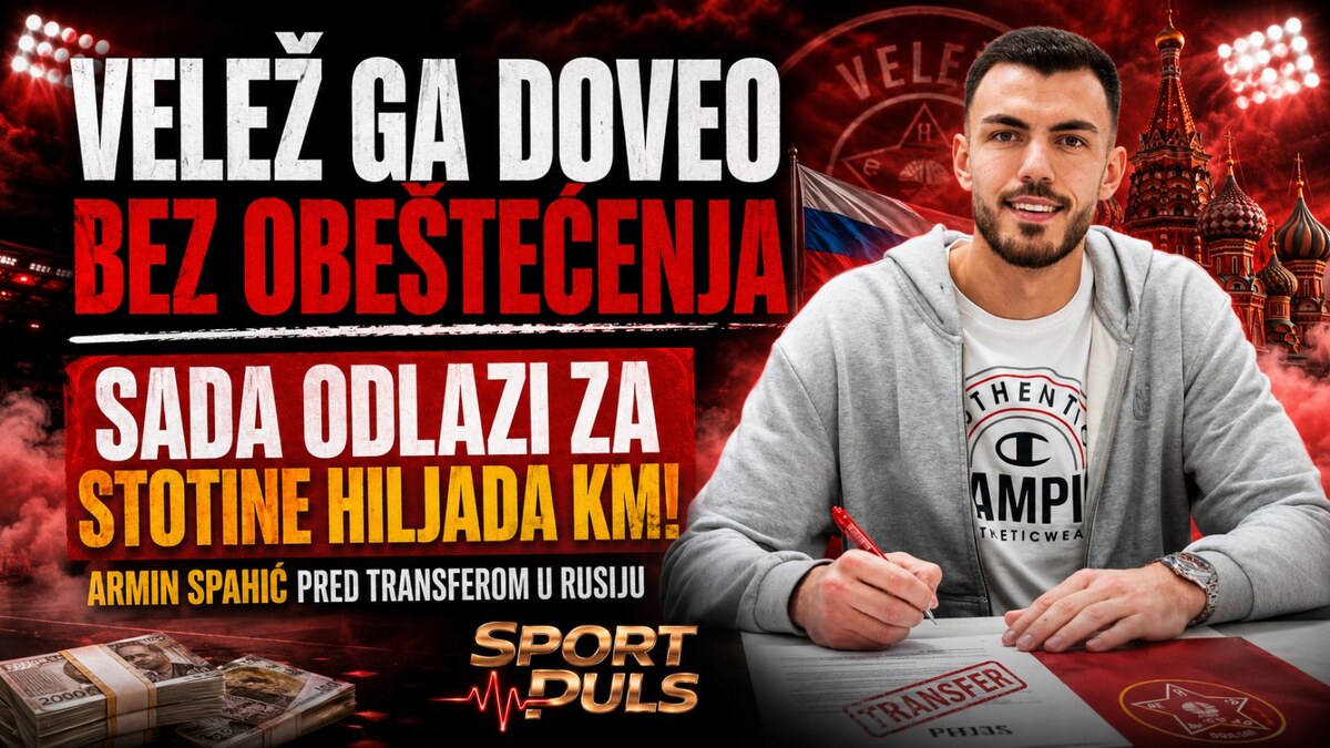 Armin Spahić odlazi iz Veleža za stotine hiljada KM