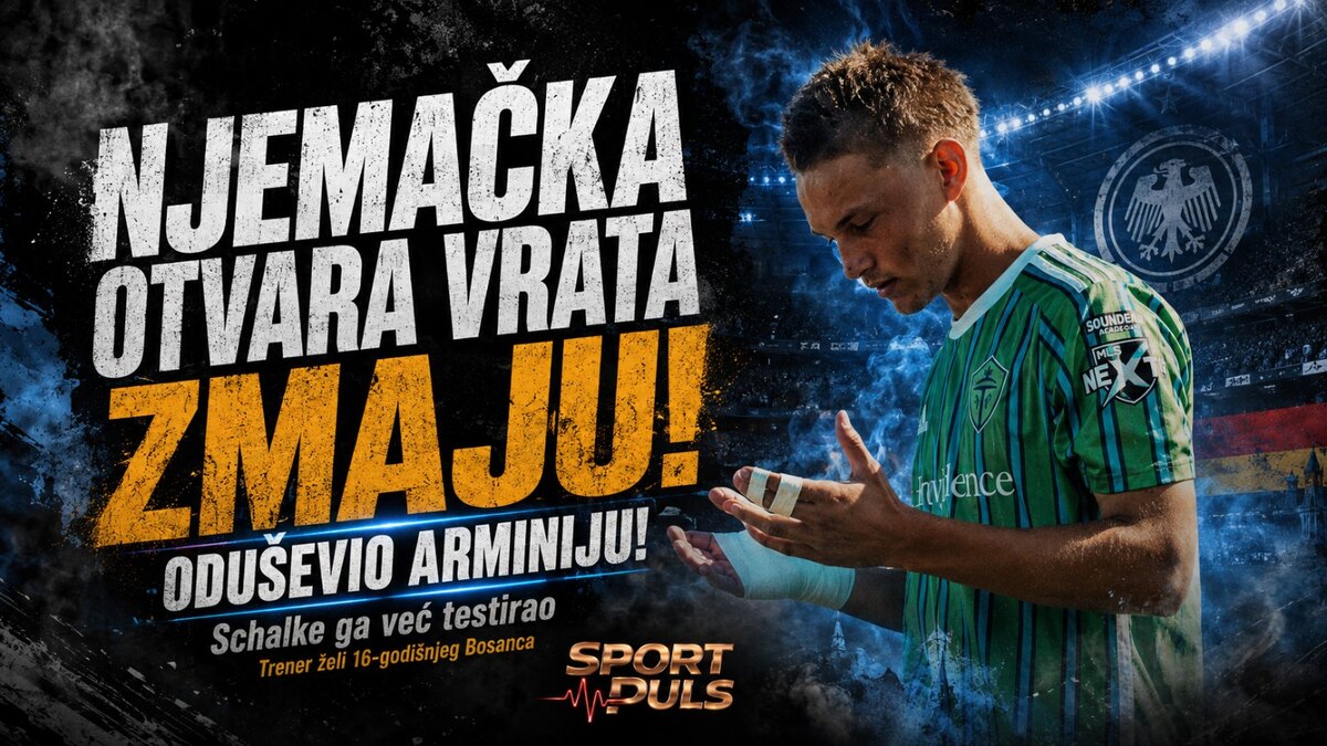 NJEMAČKA OTVARA VRATA NOVOM ZMAJU: Schalke ga testirao, sada je ODUŠEVIO Arminiju – trener želi 16-godišnjeg Bosanca! Adin Fikić oduševio Arminiju nakon probe u Schalkeu