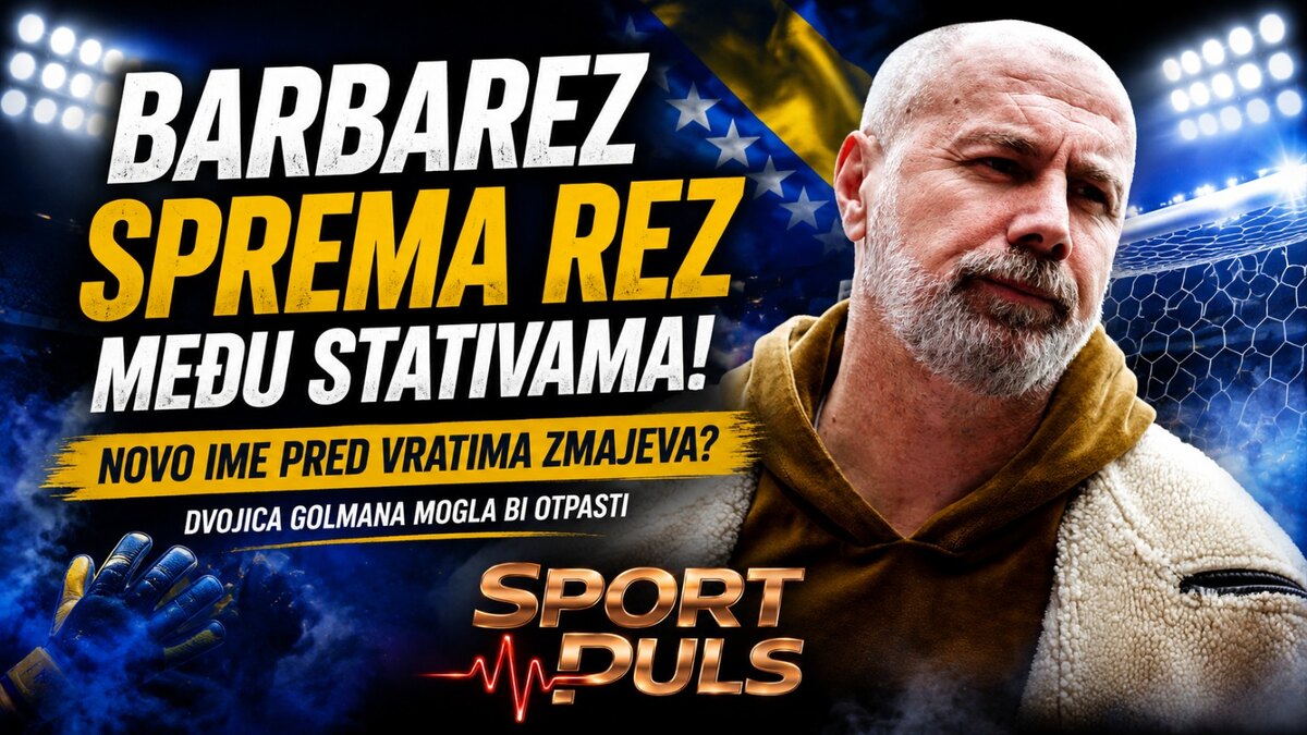 SERGEJ BARBAREZ SPREMA REZ MEĐU STATIVAMA: Novo ime pred vratima Zmajeva – dvojica golmana mogla bi otpasti! Sergej Barbarez sprema rez među stativama Zmajeva
