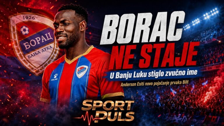 Borac Anderson Esiti novo pojačanje Banja Luka