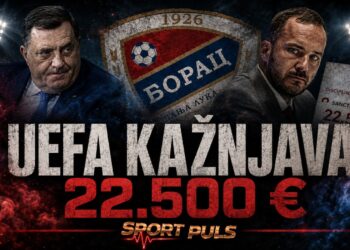 Borac, UEFA kazna od 22.500 eura i pitanje reakcije NSBiH