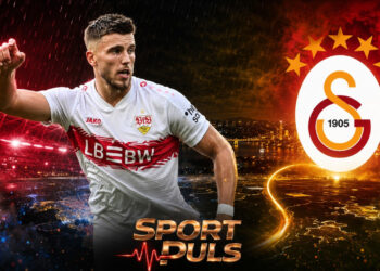 Transfer u Galatasaray u fokusu SPORT PULS grafike sa fudbalskim motivom i grbom turskog kluba