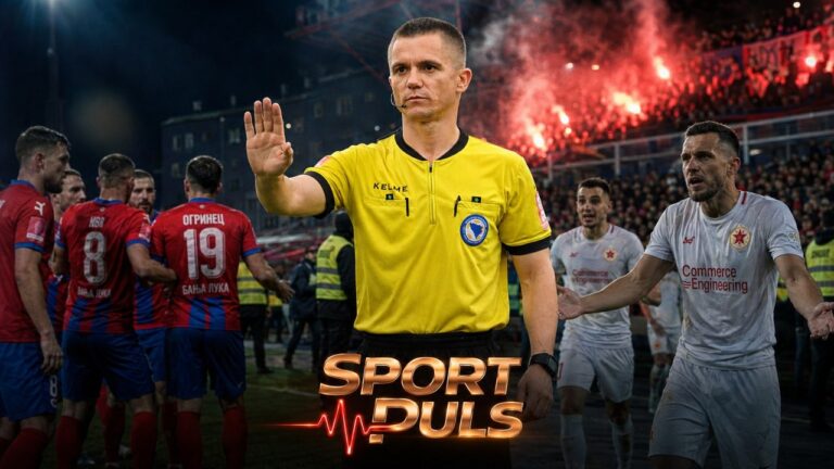 Borac Velež i Admir Musić tokom utakmice u Banjoj Luci