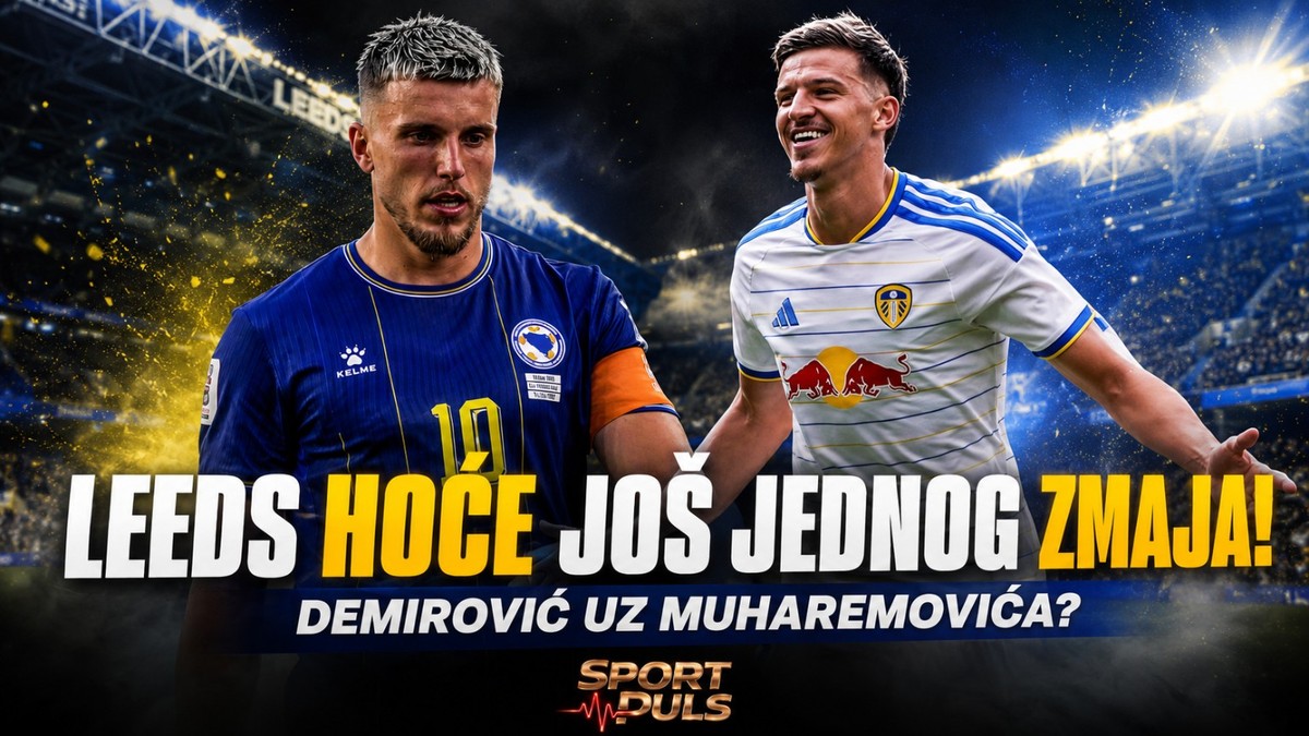 LEEDS HOĆE JOŠ JEDNOG ZMAJA? Demirović bi mogao uz Muharemovića u Premier ligi! Ermedin Demirović i Tarik Muharemović uz naslov Leeds hoće još jednog Zmaja