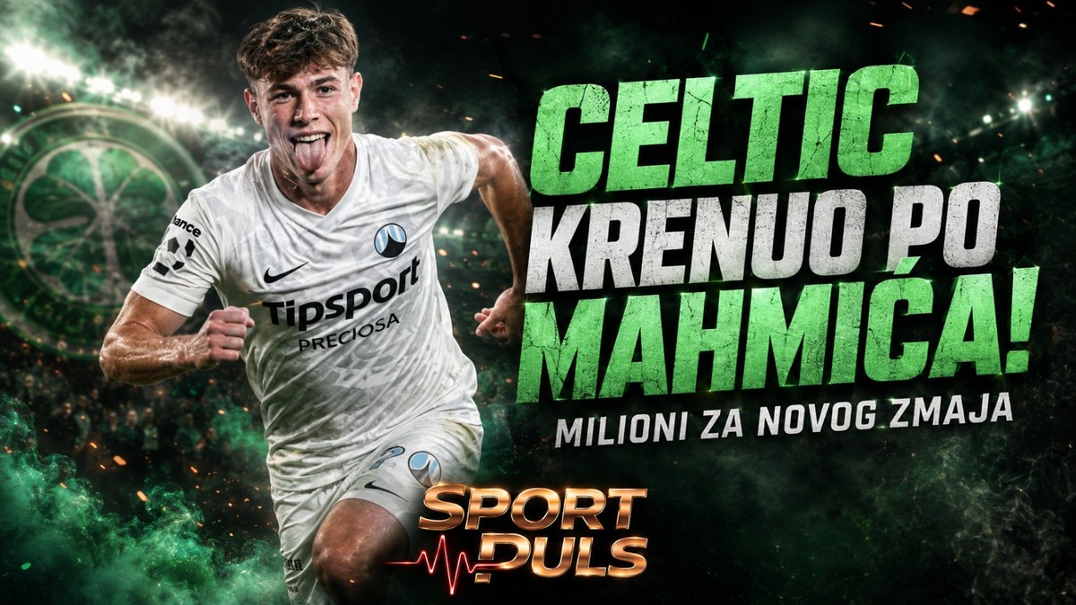 EVROPSKI VELIKAN KRENUO PO NOVOG ZMAJA: Celtic sprema milione za Mahmića – na stolu transfer koji bi rušio rekorde! Ermin Mahmić Celtic sprema milione