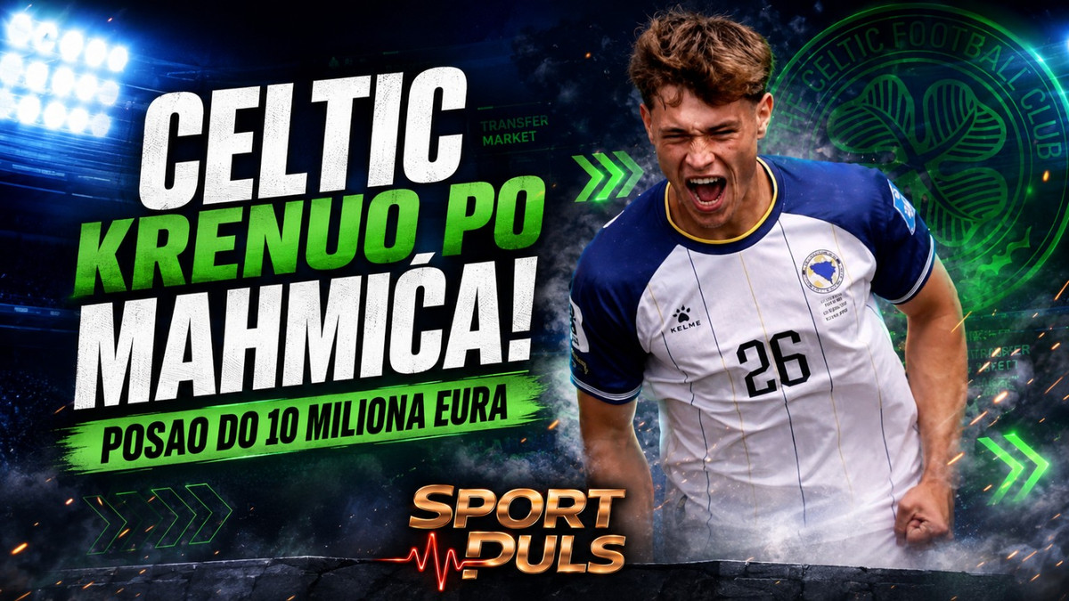 Ermin Mahmić i Celtic u priči o transferu vrijednom do 10 miliona eura.