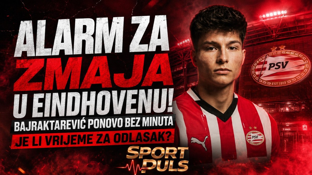 ALARM ZA ZMAJA U EINDHOVENU: PSV pobijedio, Bajraktarević ponovo nije dobio ni minute – je li vrijeme za odlazak? Esmir Bajraktarević opet bez minuta u PSV-u