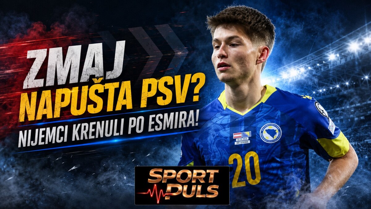 ZMAJ NAPUŠTA PSV? Nijemci krenuli po Esmira Bajraktarevića – jedan transfer mu otvara vrata Bundeslige! Esmir Bajraktarević mogao bi napustiti PSV