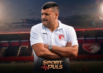 Feđa Dudić u opremi Radničkog iz Kragujevca