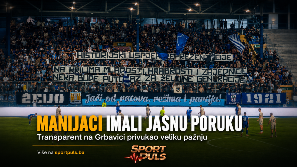 Manijaci na Grbavici poslali poruku Željinim generacijama