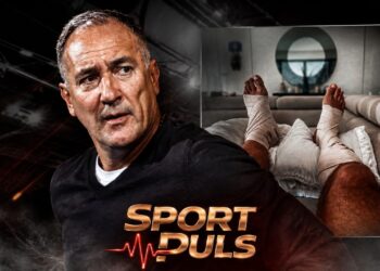 Igor Štimac i fotografija bandažiranih nogu uz SPORT PULS logo
