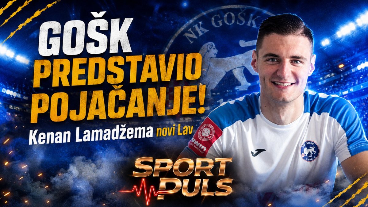 GOŠK GABELA PREDSTAVIO NOVO POJAČANJE: Kenan Lamadžema novi Lav! GOŠK predstavio Kenana Lamadžemu kao pojačanje
