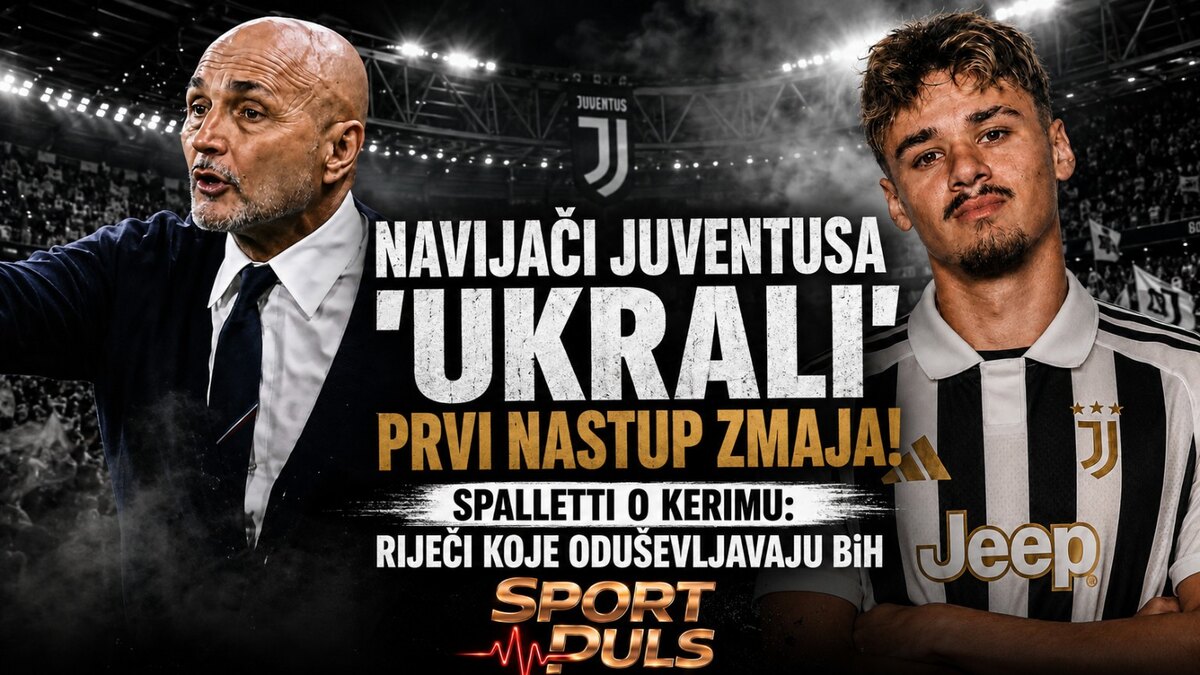 NAVIJAČI JUVENTUSA „UKRALI“ PRVI NASTUP ZMAJA U TORINU: Spalletti o Kerimu rekao riječi koje će oduševiti BiH! Kerim Alajbegović ostao bez prvog nastupa pred navijačima Juventusa