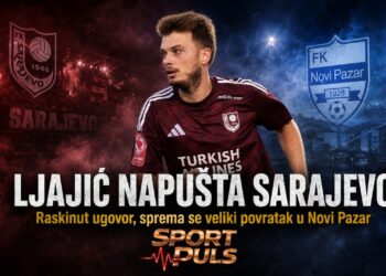 Adem Ljajić napušta FK Sarajevo i sprema povratak u Novi Pazar