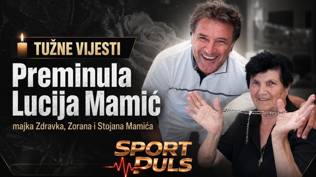 TUŽNE VIJESTI: Preminula Lucija Mamić, majka Zdravka, Zorana i Stojana Mamića Preminula Lucija Mamić majka Zdravka Zorana i Stojana