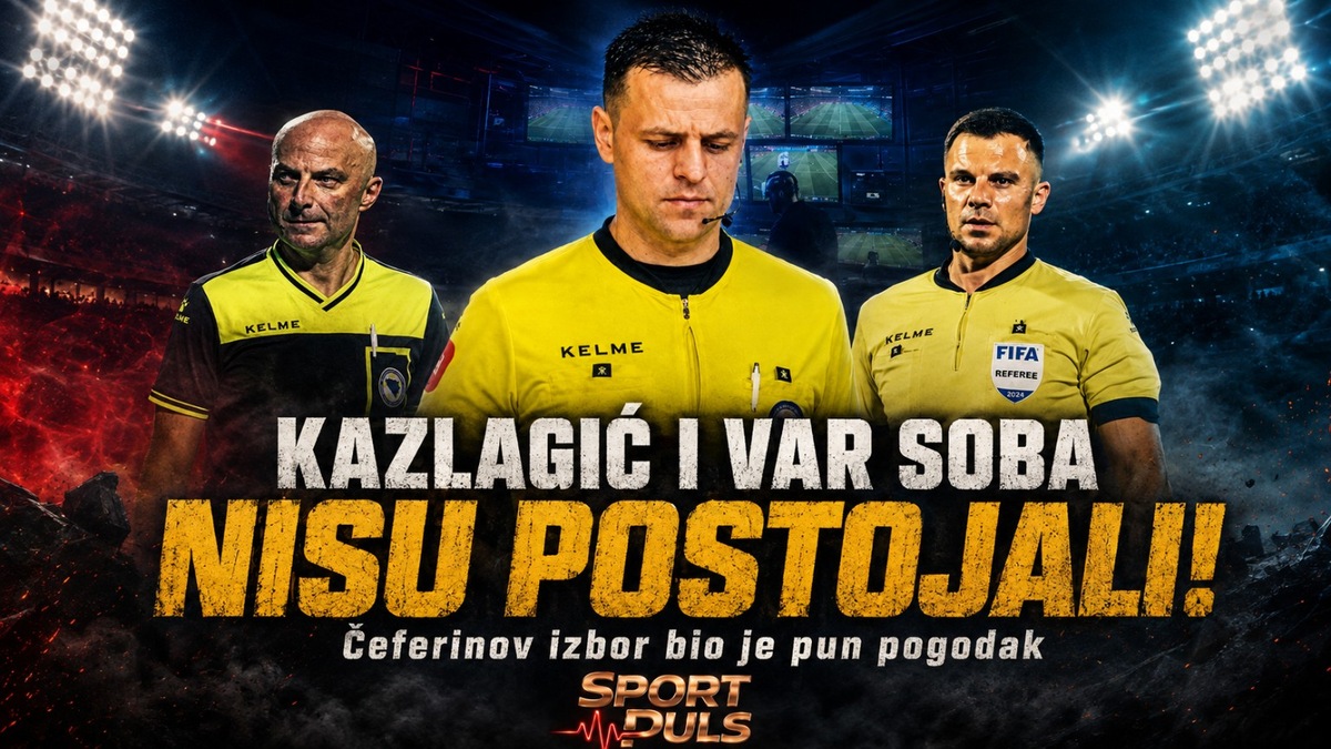Mirza Kazlagić i VAR soba Borac Čelik