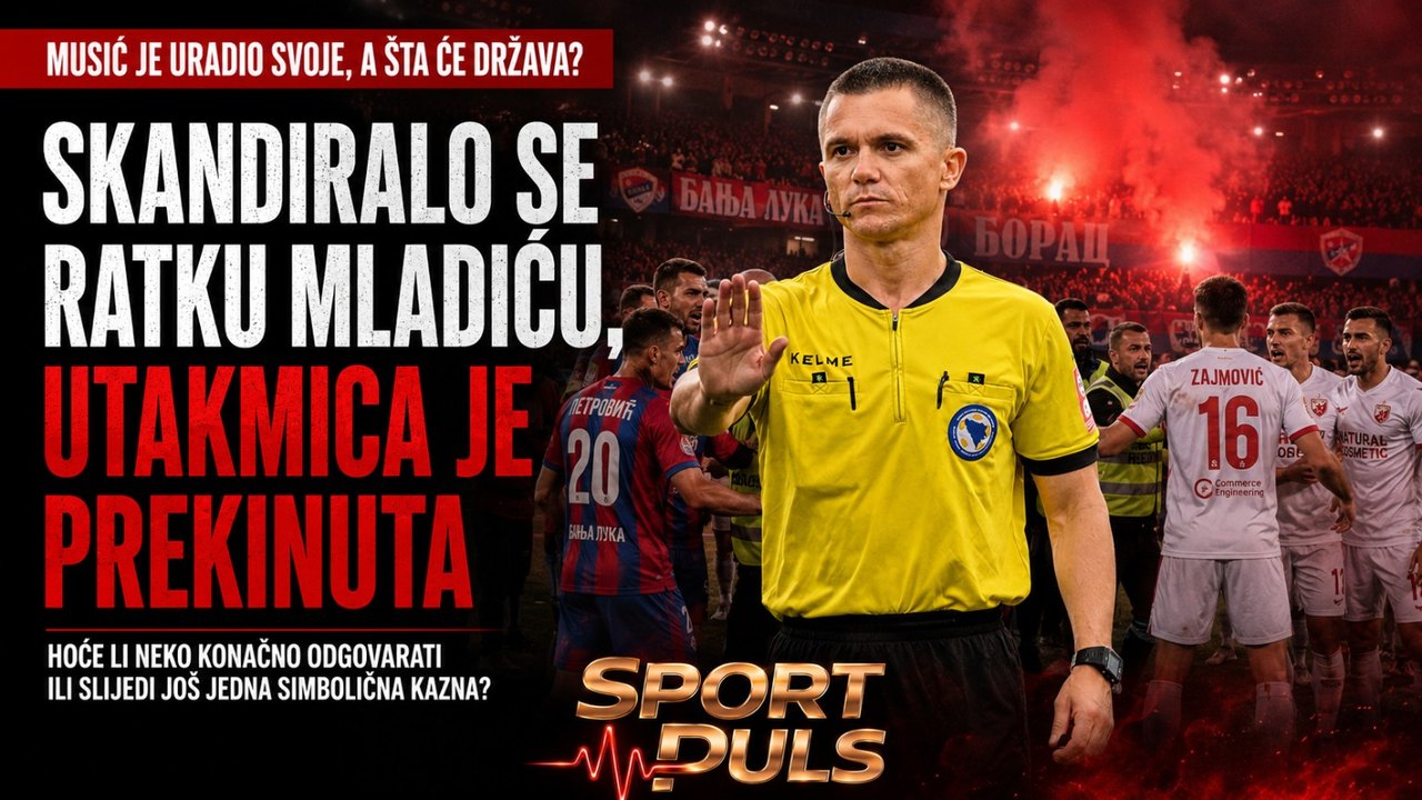 Skandiralo se Ratku Mladiću, utakmica Borac Velež prekinuta