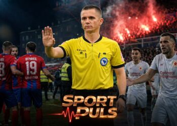 Admir Musić nakon prekida utakmice Borac Velež u Banjoj Luci