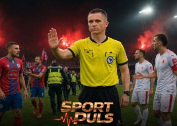 Admir Musić na utakmici Borac Velež u Banjoj Luci