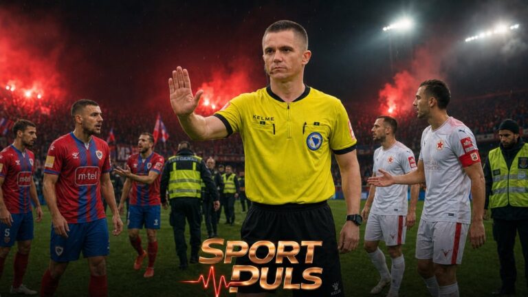 Admir Musić na utakmici Borac Velež u Banjoj Luci