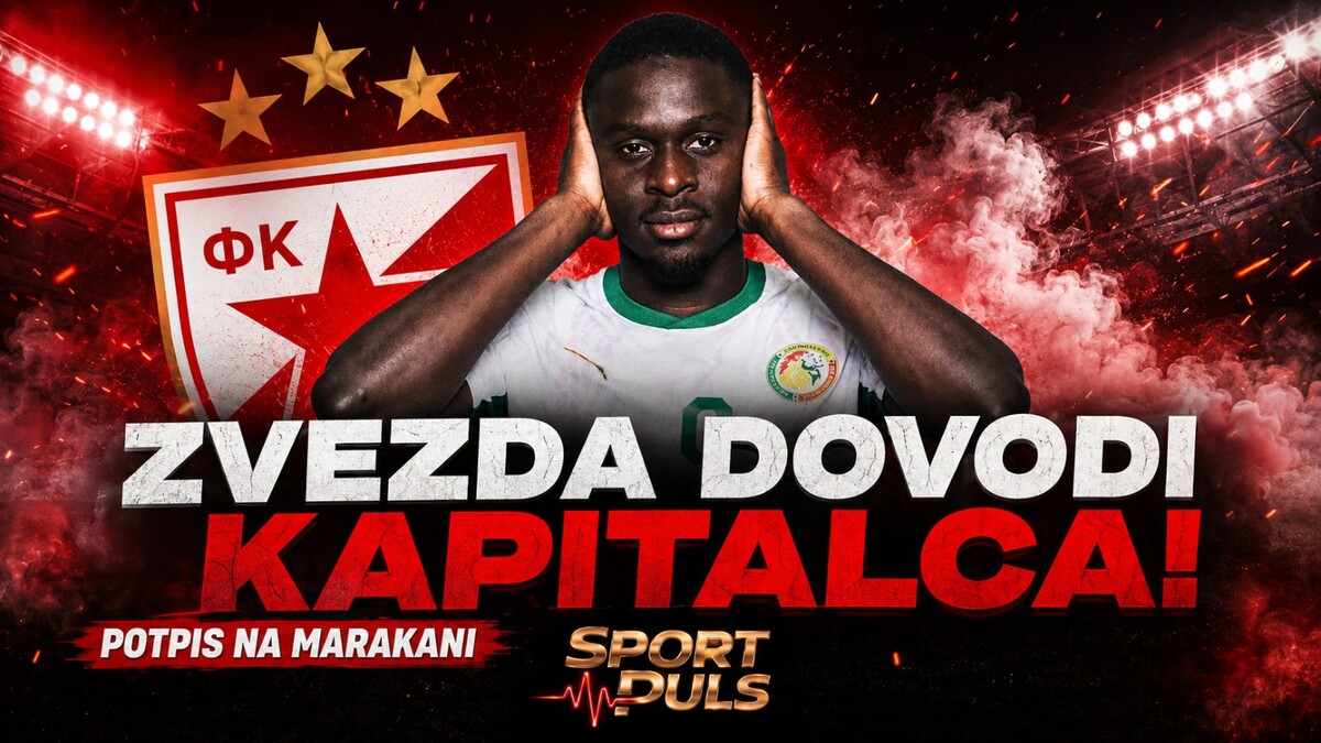 ZVEZDA DOVODI KAPITALCA: Senegalac prošao detaljne preglede – sprema se POTPIS na Marakani! Bamba Dieng uz naslov Zvezda dovodi kapitalca