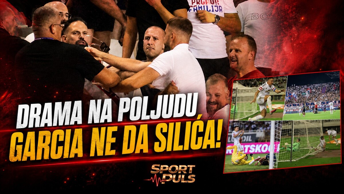 DRAMA NA POLJUDU: Hajduk ispustio pobjedu u 95. minuti, navijači udarili po golmanu – Garcia ga NE DA! Drama na Poljudu i podrška Gonzala Garcije Toniju Siliću.