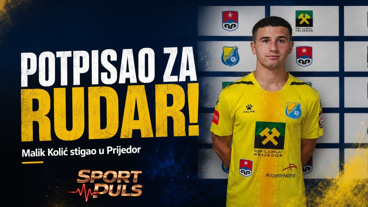 Malik Kolić potpisao za Rudar Prijedor