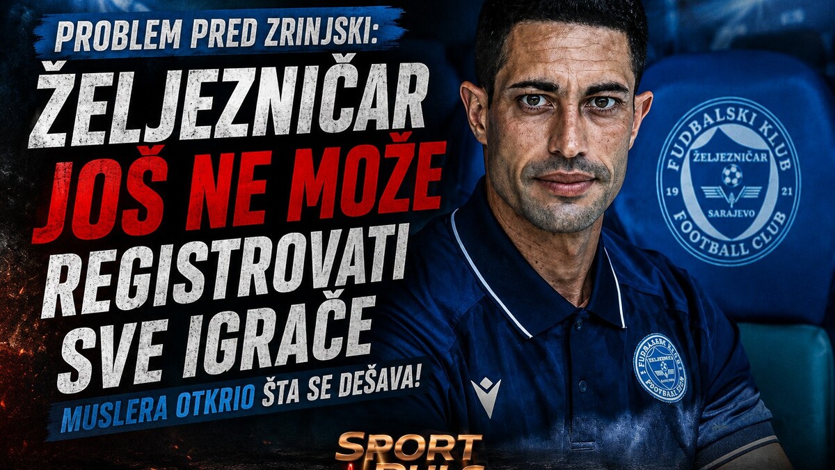 PROBLEM PRED ZRINJSKI: Željezničar još NE MOŽE registrovati sve igrače – Muslera otkrio šta se dešava! Problem sa registracijom igrača Željezničara pred Zrinjski.