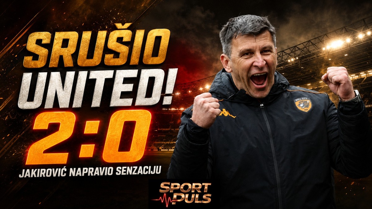 Sergej Jakirović srušio Manchester United 2:0