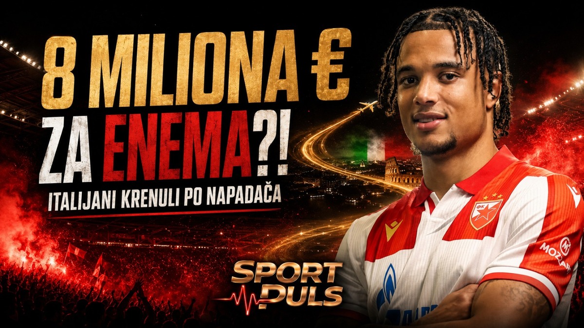 Džej Enem – osam miliona eura za Crvenu zvezdu