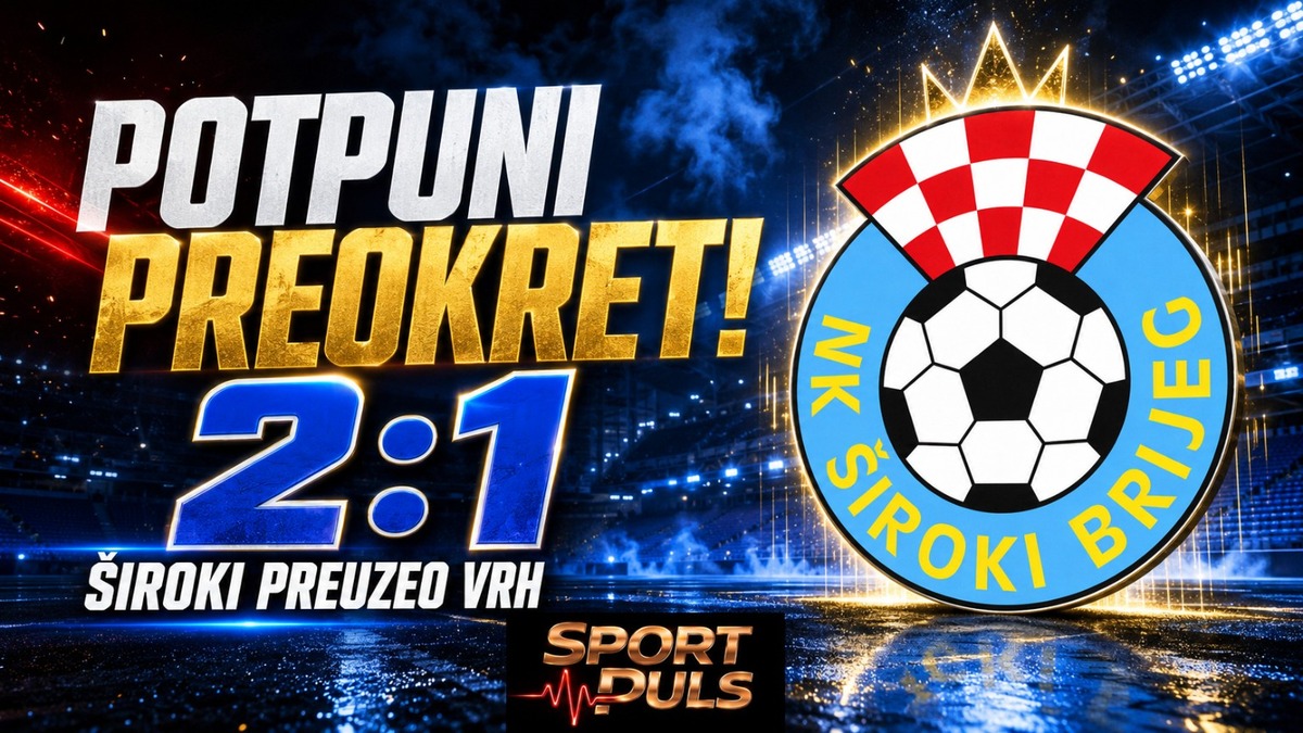Široki Brijeg Radnik 2:1 preokret