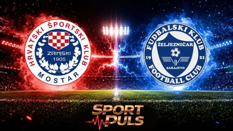 Zrinjski Željezničar derbi u Mostaru