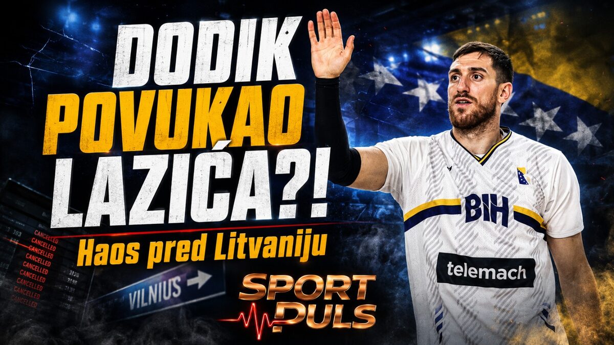 Dodik povukao Lazića pred utakmicu s Litvanijom