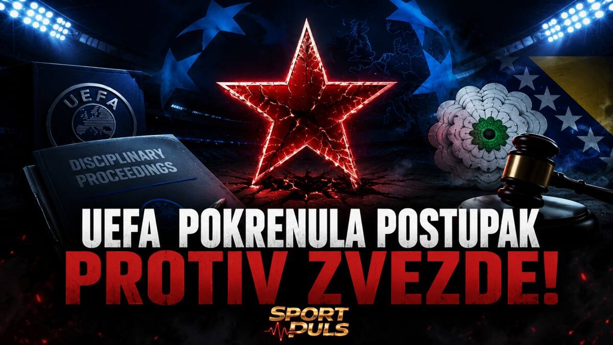 UEFA ODGOVORILA NAKON PRIJAVE IZ SREBRENICE: Pokrenut postupak protiv Crvene zvezde, Beograđani ponovo pred disciplinskim organima! UEFA pokrenula postupak protiv Crvene zvezde