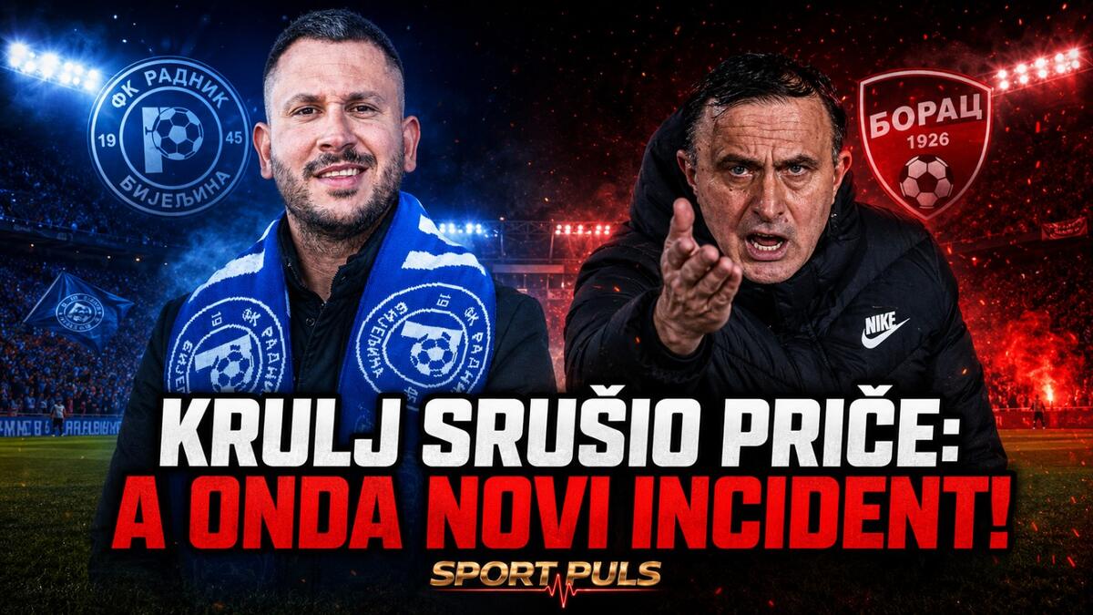BOJAN KRULJ POKAZAO DA GA NE ZANIMAJU PRIČE DA NJEGOV KLUB MORA IGRATI ZA KLUB IZ SISTEMA! Krulj srušio priče a onda novi incident