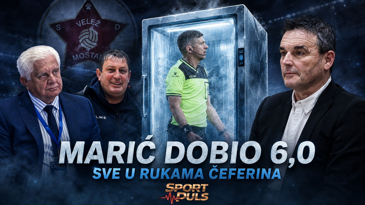 DRAŽEN MARIĆ DOBIO LOŠU OCJENU: Posmatrač mu dao 6 nakon utakmice Borac – Velež, sada je sve u rukama Darka Čeferina Dražen Marić dobio 6,0, sve u rukama Darka Čeferina.