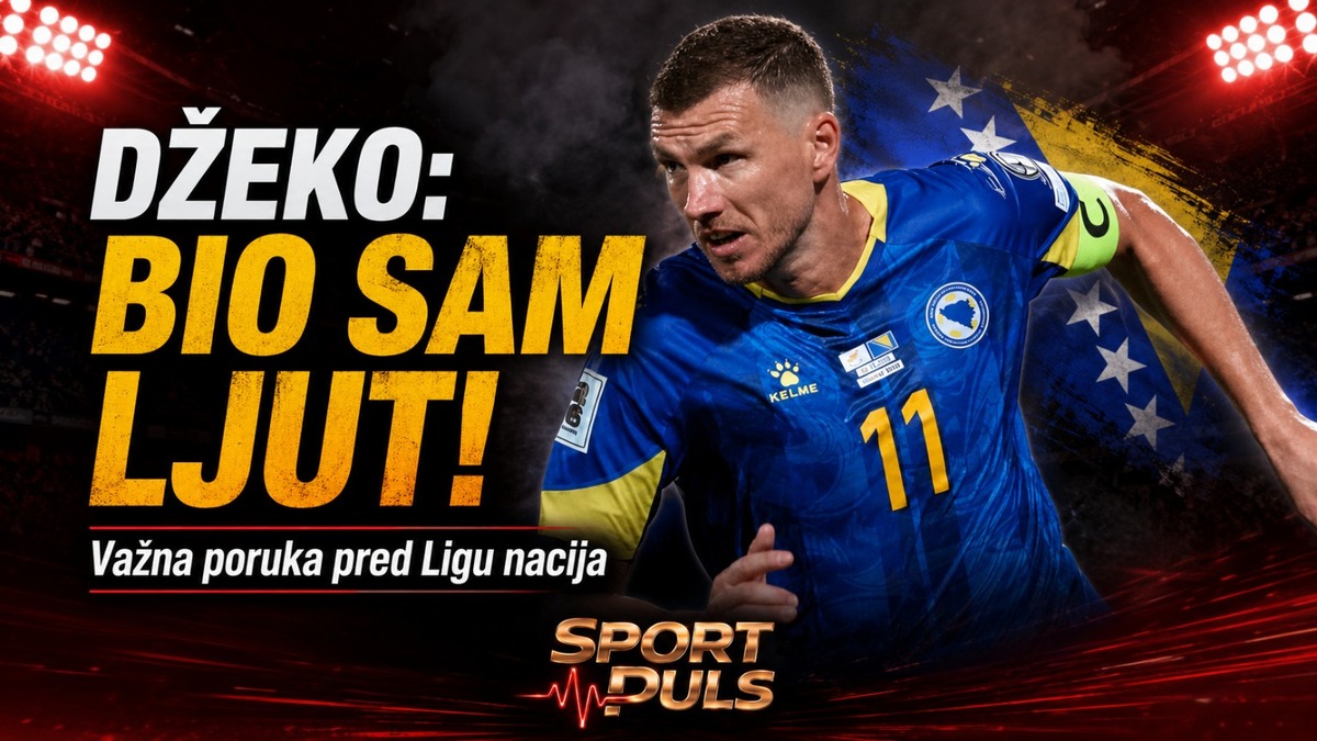 Edin Džeko: Bio sam ljut – važna poruka pred Ligu nacija.