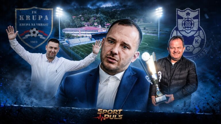 SPORT PULS naslovna grafika o stadionu Krupe, BSK-u i pitanju kriterija za igranje elitnog ranga.