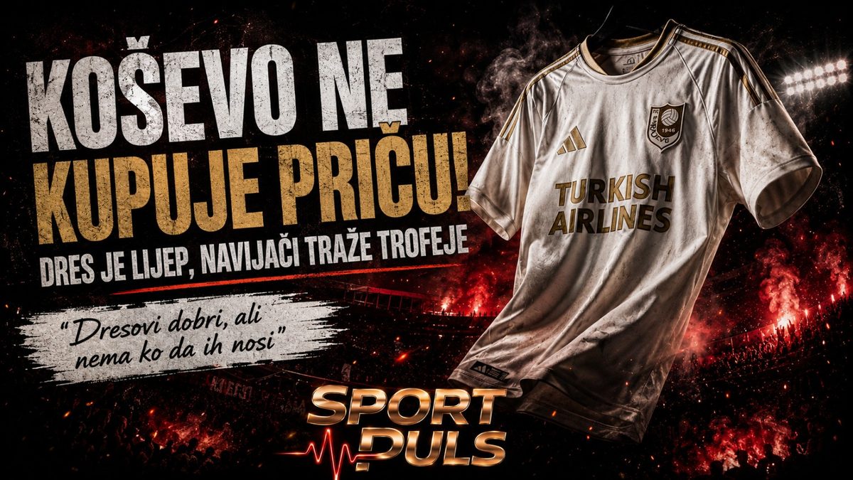 KOŠEVO NE KUPUJE PRIČU: Sarajevo predstavilo dres za 80. rođendan, navijači poslali poruku koja boli! FK Sarajevo dres navijači Koševo trofeji