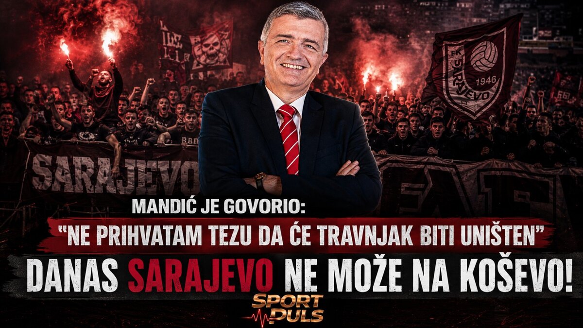 Srđan Mandić i izjava o travnjaku Koševa