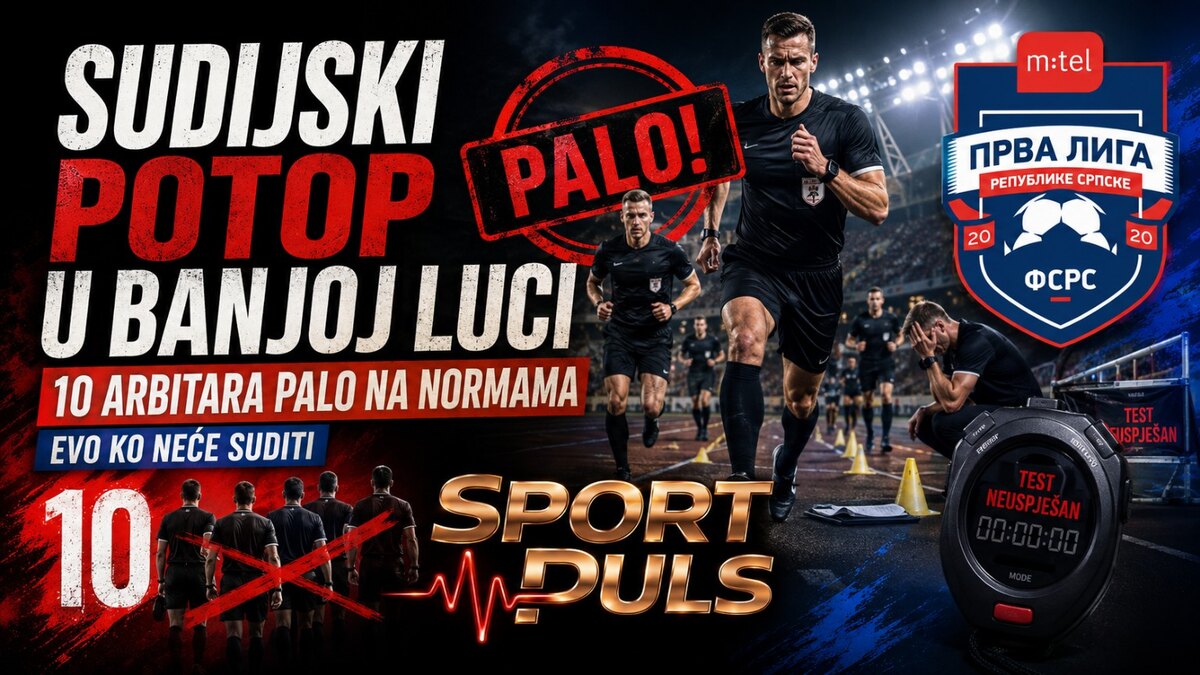 Sudijski potop u Banjoj Luci – deset arbitara palo