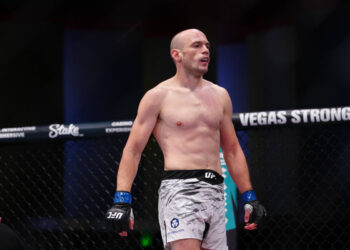 Uroš Medić u oktagonu pred UFC Fight Night u Beogradu