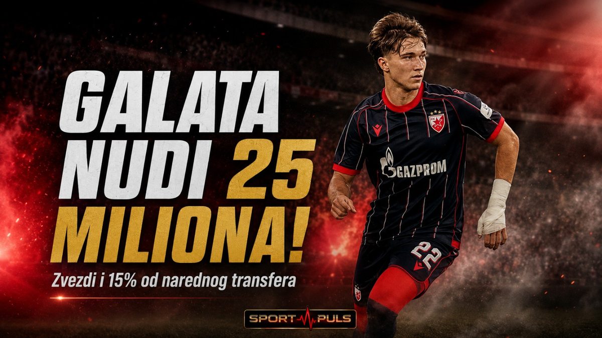 Galatasaray 25 miliona eura Vasilije Kostov