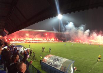 Željezničar Široki Brijeg 2026 na stadionu Grbavica