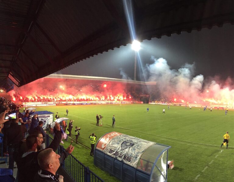 Željezničar Široki Brijeg 2026 na stadionu Grbavica